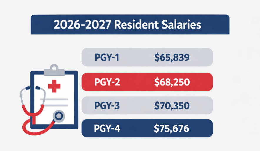2026-2027 Resident Salaries_